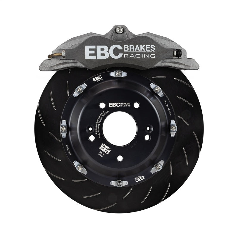 EBC BC4103R-L EBC Racing 12-19 BMW 3-Series (F30/F31/F34) Red Apollo-4 Replacement Caliper Left