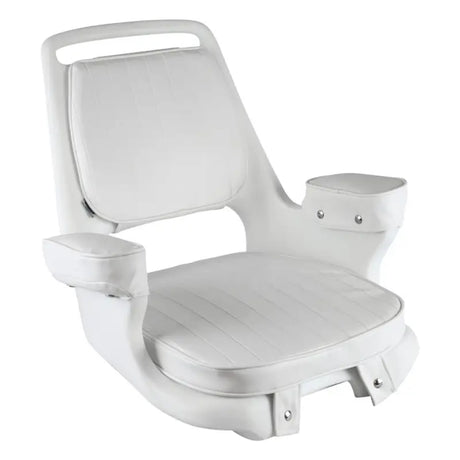 8WD1007-3-710 Wise Seating Captains Chair With Cushions And #3 - Boat Seat