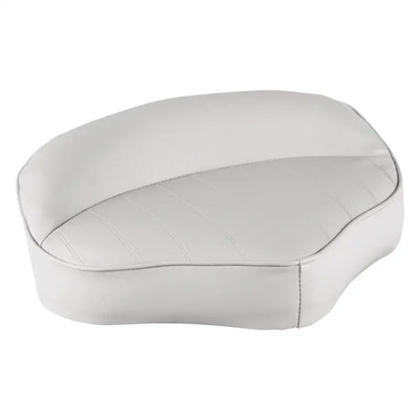 8WD112BP-710 Wise Seating Pro Casting Seat, designed for comfort and extended casting sessions, white cushion with durable construction.