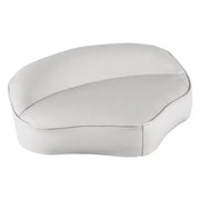 8WD112BP-710 Wise Seating Pro Casting Seat, designed for comfort and extended casting sessions, white cushion with durable construction.