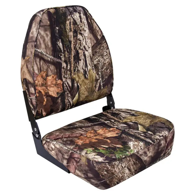 8WD617PLS-733 Wise Seating High Back Camo Boat Seat