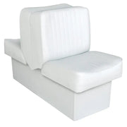 8WD707P-1-710 Wise Seating Deluxe Series Lounge Seat, perfect for boats, patios, and outdoor spaces.