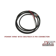 XTC Power Products 9' 18 Ga. Power Wire To 2 Pin Deutsch Connector