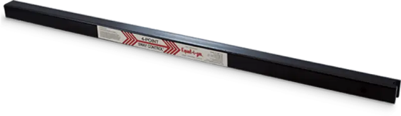 Black metal traffic control bar with 16K Equal-I-Zer Spring arms for the equalizer pair