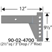 90-02-4125 Weight Distribution Hitch Shank