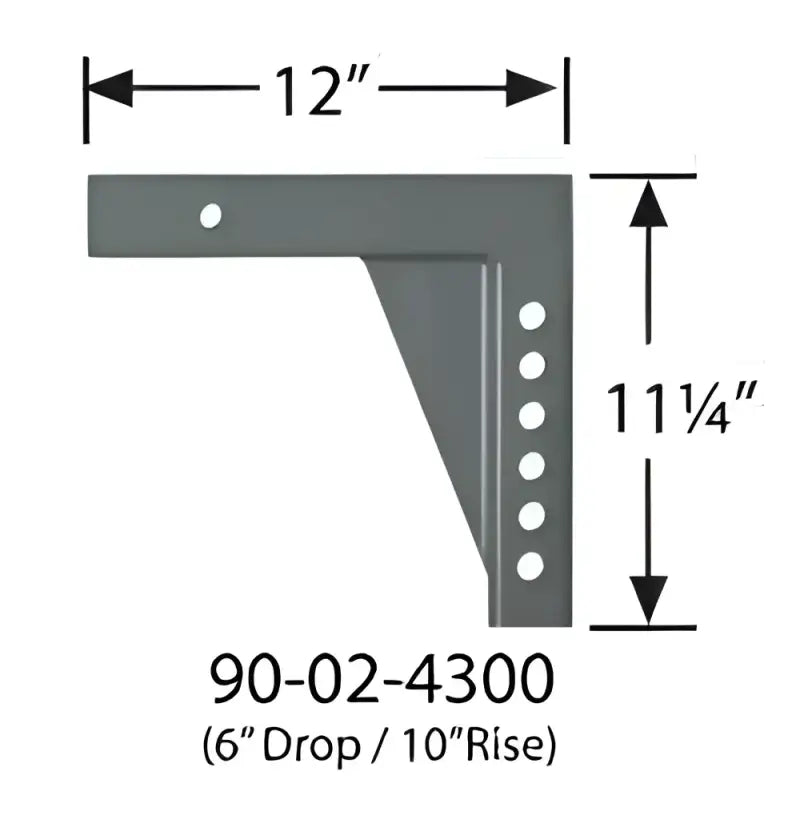 90-02-4300 Weight Distribution Hitch Shank