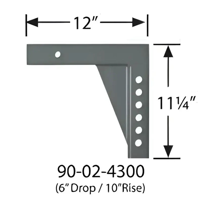 90-02-4300 Weight Distribution Hitch Shank