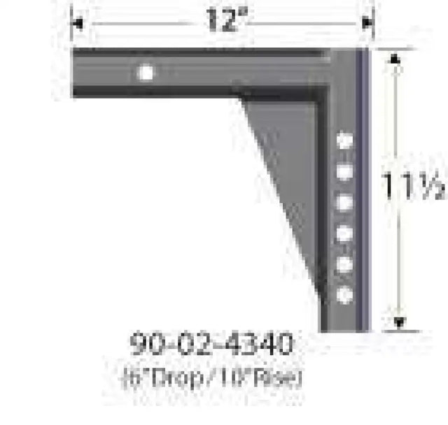 90-02-4340 Weight Distribution Hitch Shank