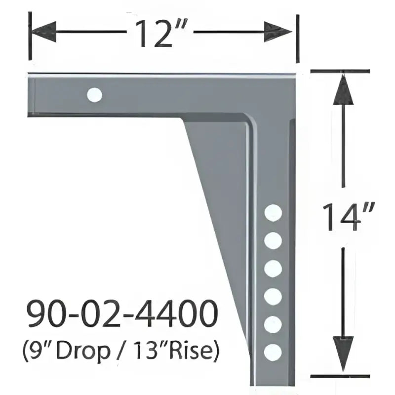 90-02-4400 Weight Distribution Hitch Shank