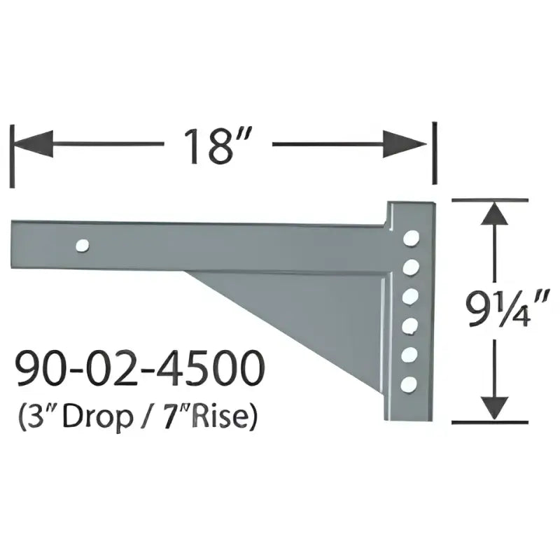 90-02-4500 Weight Distribution Hitch Shank