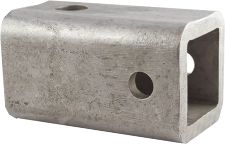 Metal square tube receiver for high load capacity RV and truck parts & accessories