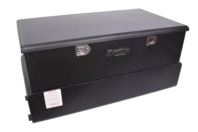 Durable black storage box, 900-2020T Dee Zee 2020 Consumer Take-Ones, sturdy construction for easy access and organization.