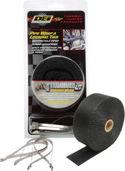 901139 Pipe Wrap & Locking Ties Black Titanium