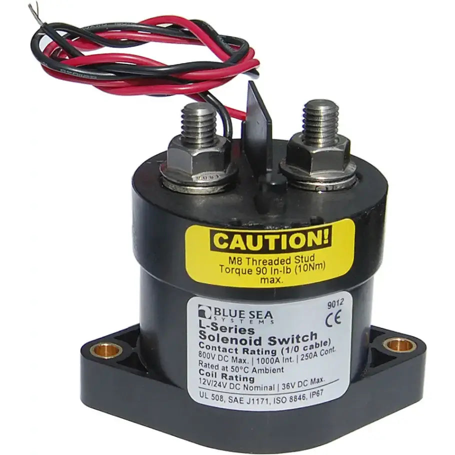 9012-BSS Blue Sea Solenoid L 250A 12/24V