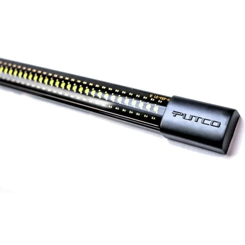 Putco black LED light bar with white diodes for Chevrolet Silverado and GMC Sierra HD