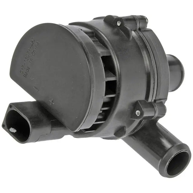 Black plastic Dorman aux water pump for reliable water pump replacement