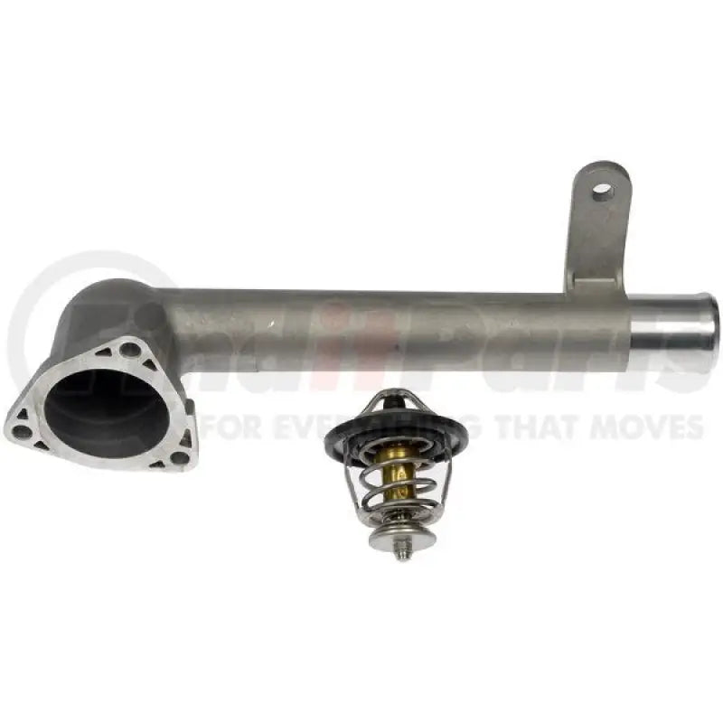 Metal thermostat housing with thermostat for 902-5123XD Dorman T-Hsing W Thermostat job