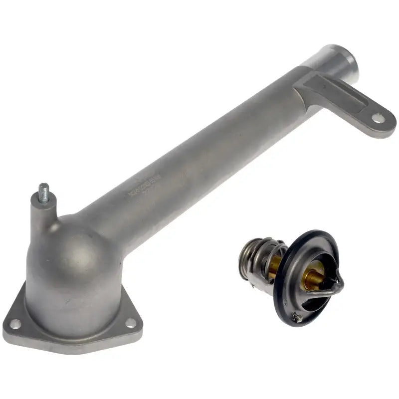 Metal thermostat housing with thermostat for 902-5123XD Dorman T-Hsing W Thermostat