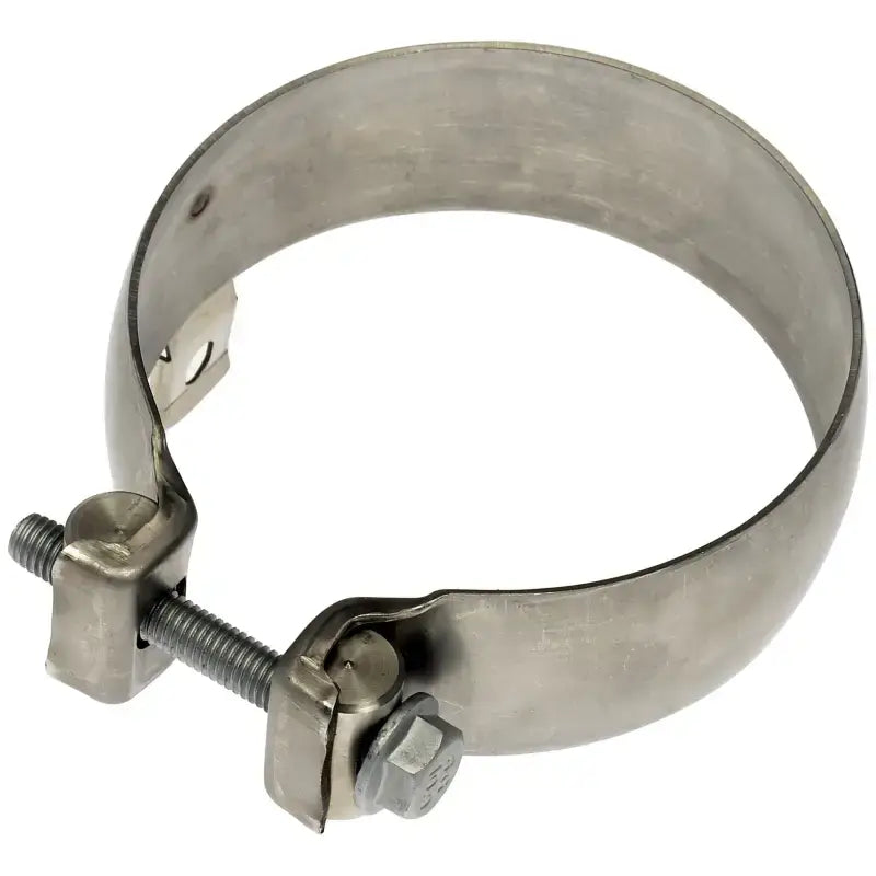 Metal exhaust clamp for Dorman Muffler Clamp and muffler replacement repair