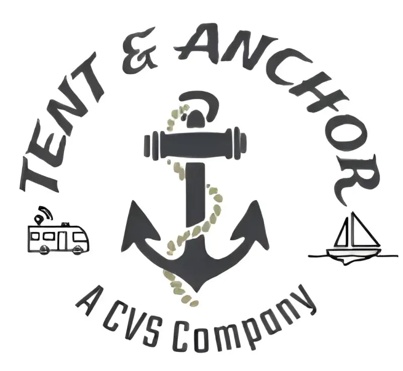 Nautical anchor with rope on Morad Pair Of Split Mounts W Stainless Steel