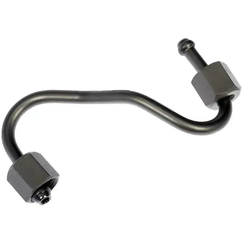 Bent metal fuel line for Dorman Injector Feed Line, durable injector feed line replacement