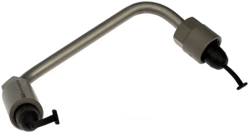 Metal fuel injector feed line with protective caps for Dorman Fuel Injector Feed Line 904-157