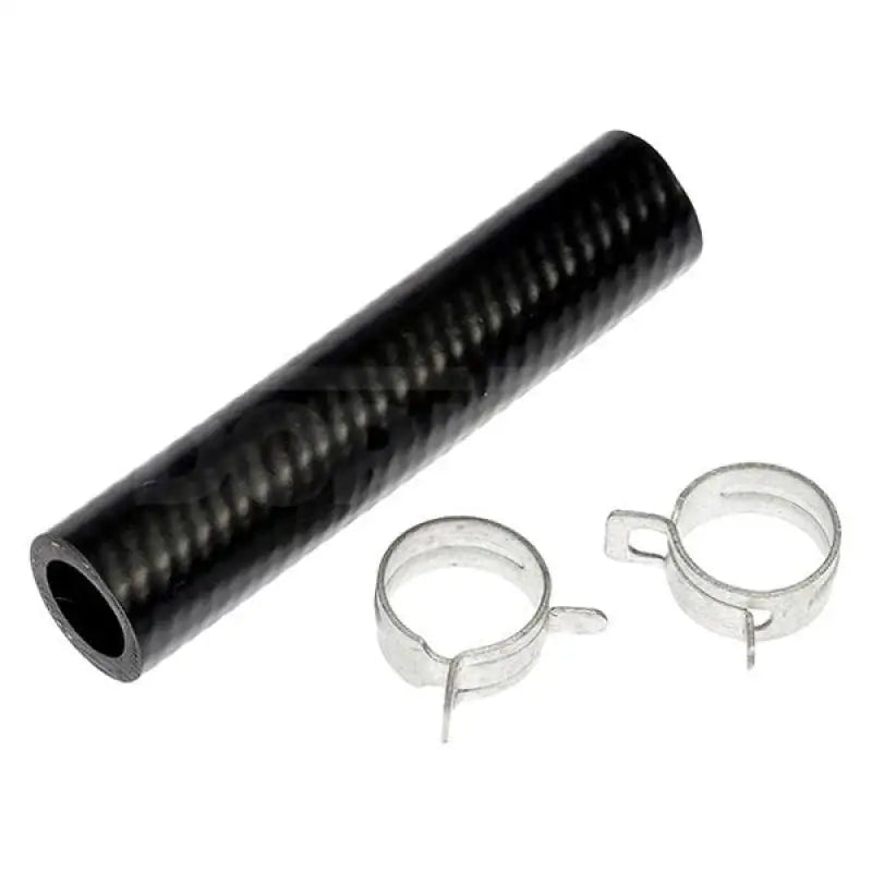 Black rubber Dorman Hose with metal clamps for superior performance and high-quality materials