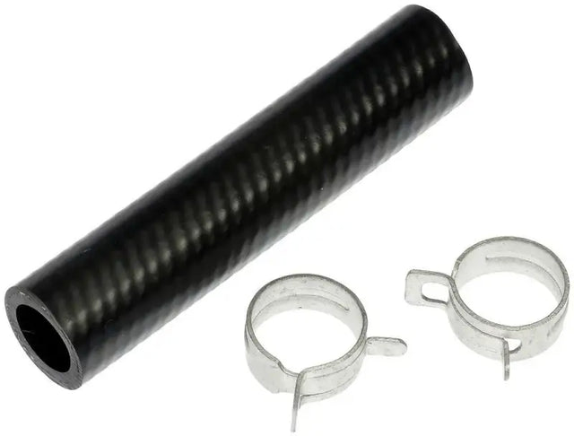 Black rubber Dorman Hose with metal clamps made from high-quality materials for superior performance