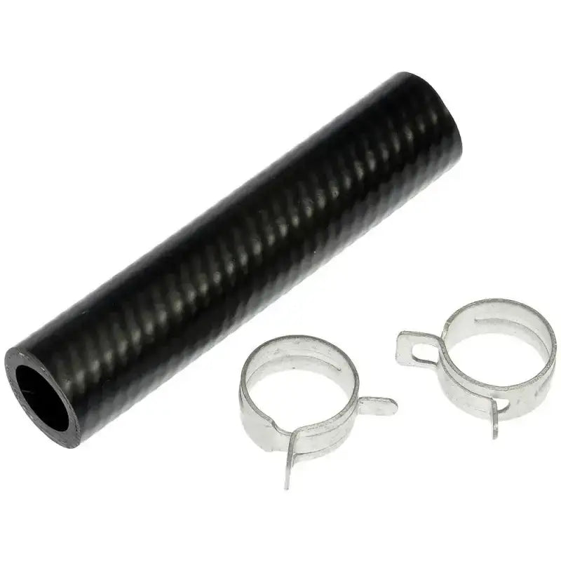 Black rubber Dorman Hose with metal clamps made from high-quality materials for superior performance