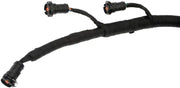 Black Dorman Injector Harness with connectors for 904-548 Dorman Injector Harness replacement