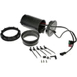 Black fuel pump assembly with hardware for Dorman DEF heater replacement