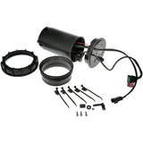 Black fuel pump assembly with hardware for Dorman DEF heater replacement