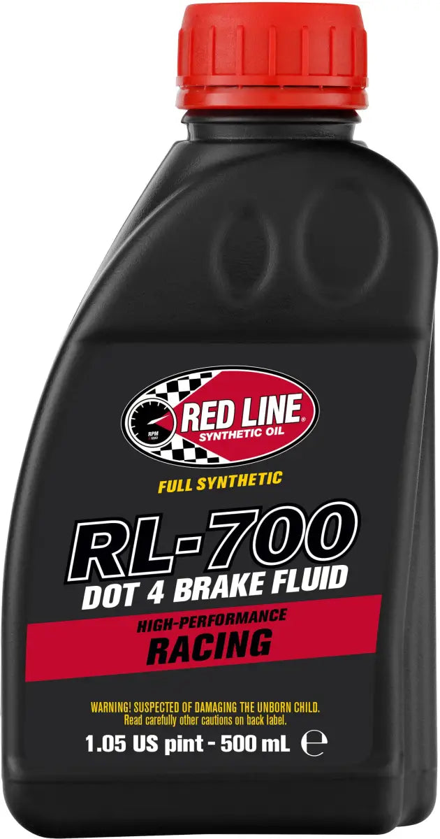 RED LINE Rl 700 Dot 4 Syn Brake Fluid 500ml 6/Case
