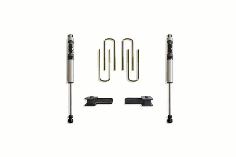 904120F Maxtrac 2' Blocks / U-Bolts  (2) Fox Shocks
