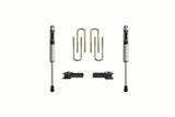 904120F Maxtrac 2' Blocks / U-Bolts  (2) Fox Shocks