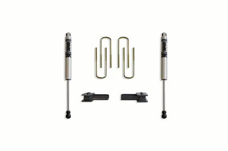 904120F Maxtrac 2' Blocks / U-Bolts  (2) Fox Shocks