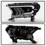 9050695 Spyder (Akkon) Ford Ranger 2019-2022 Hal - Headlight Assembly