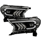 9050695 Spyder (Akkon) Ford Ranger 2019-2022 Hal - Headlight Assembly