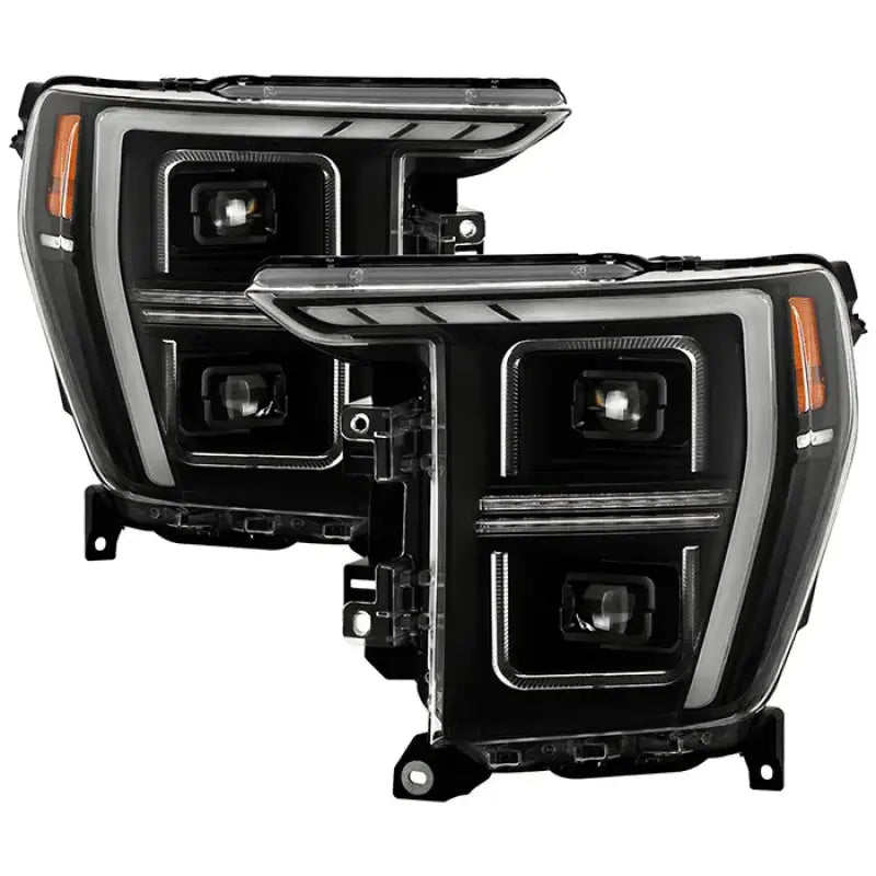 Black truck headlights for 9052590 Spyder Projector Headlight, perfect projector headlight upgrade