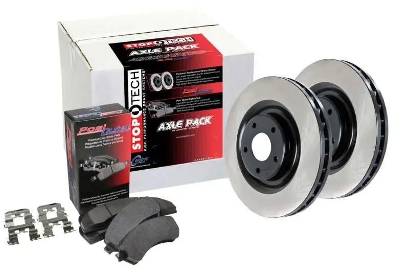 Stoptech 906.40027 Centric OE Coated Front & Rear Brake Kit (4 Wheel)