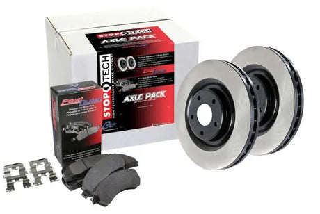 Stoptech 906.40043 Centric OE Coated Front & Rear Brake Kit (4 Wheel)