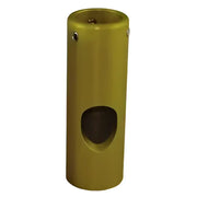 Yellow cylindrical metal connector for 9062 Morad Adaptor with 1x14 female thread