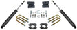 906840 Maxtrac 2.5Str Spcrs 4Blks/Ubolts Mt Shocks