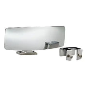 Wide rearview mirror with mounting hardware for Attwood Marine Ski Mirror, perfect as a marine ski mirror