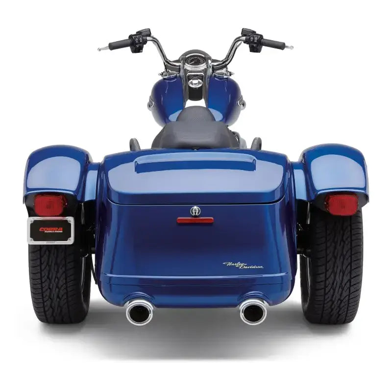 909 Twins 4" Slip Ons Chrome Freewheeler 15 22 - COBRA