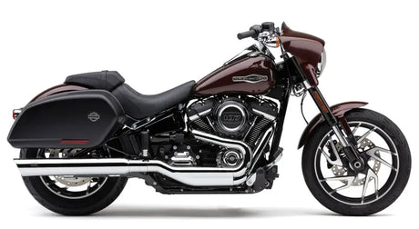 909 Twins 4" Slip Ons Chrome Flsb 18 22 - COBRA