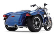 909 Twins 4" Slip Ons Chrome Freewheeler 15 22 - COBRA