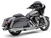 909 Twins 4" Slip Ons Chrome Flh/Flt 95 16 - COBRA