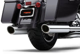 909 Twins 4" Slip Ons Chrome Flh/Flt 95 16 - COBRA