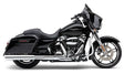 909 Twins 4" Slip Ons Chrome Flh/Flt 17 22 - COBRA